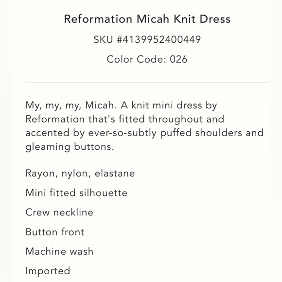 Anthropologie x Micah Knit Dress Sz XS NWT - Picture 6 of 15